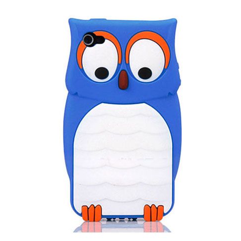 Case coruja azul